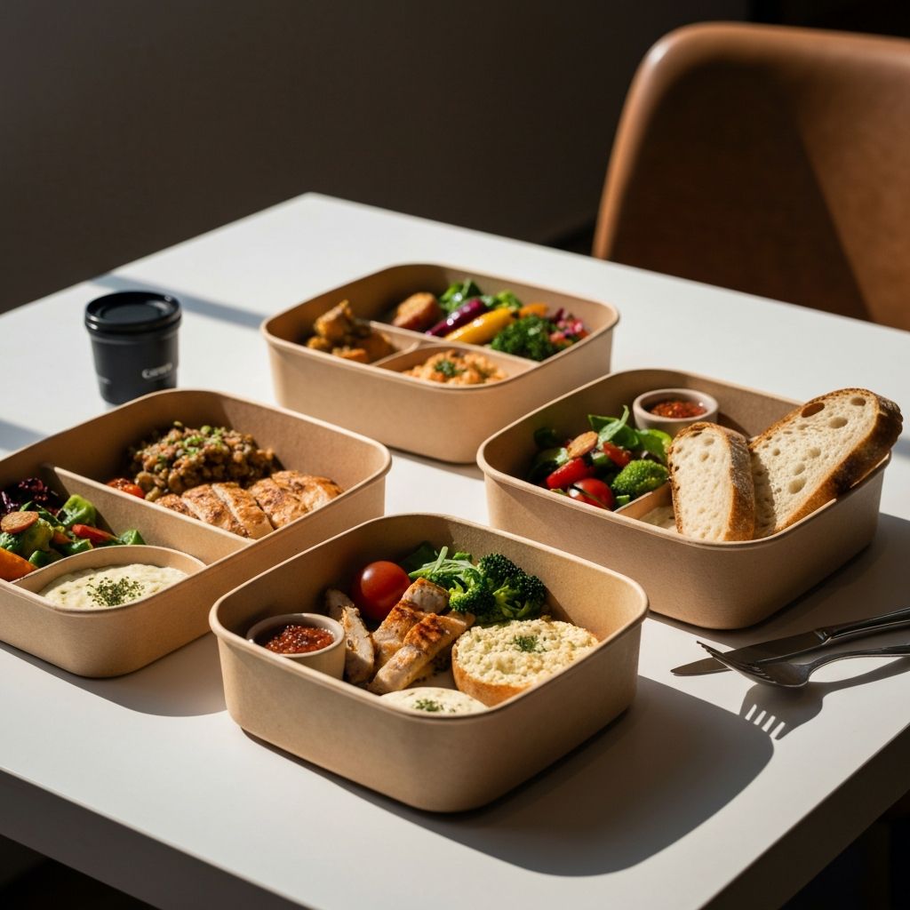 Comidas equilibradas preparadas