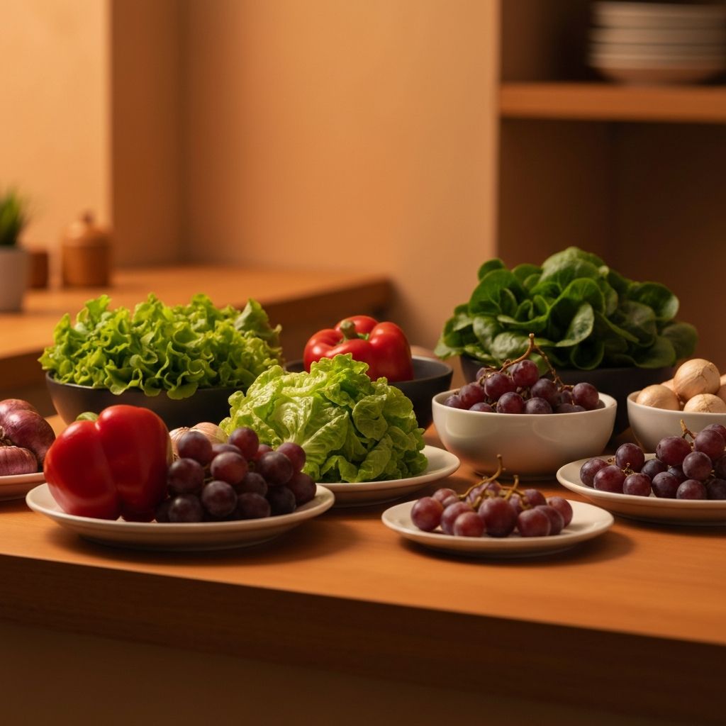 Preparación de comidas en nuestra cocina